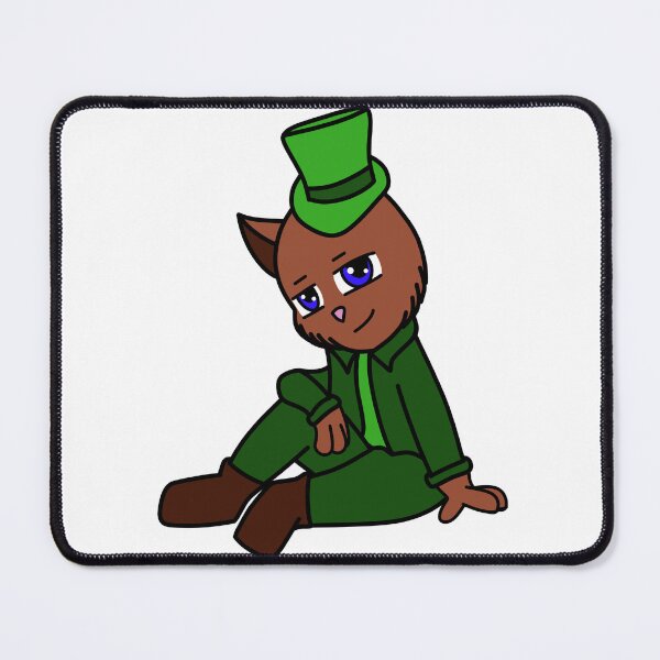 Item preview, Cute Saint Patrick's Day Cat (Linus) designed and sold by Dkdesign41.
