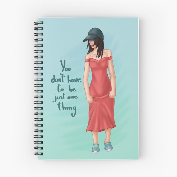 Item preview, Woman with a party dress, a cap and sneakers designed and sold by AssortedDrawings.