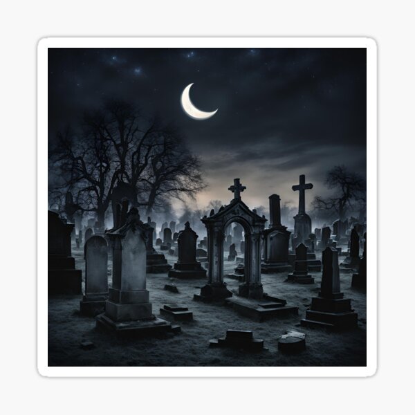 Item preview, Graveyard Night designed and sold by Hambone666.