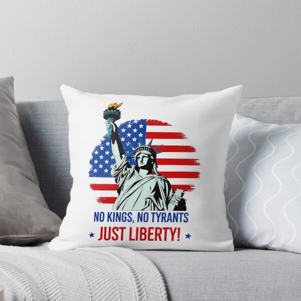 Item preview, No Kings In America Just Liberty Patriotic Freedom  designed and sold by Amanda's Factory.