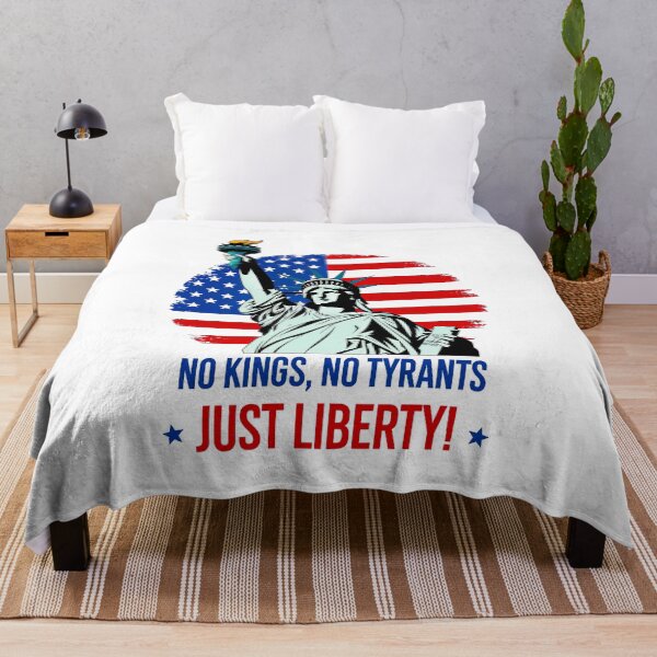 Item preview, No Kings In America Just Liberty Patriotic Freedom designed and sold by Amanda's Factory.