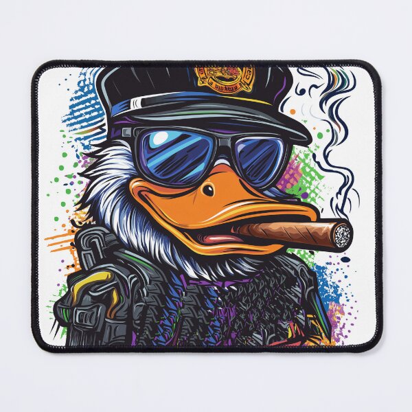 Item preview, Rubber Duck smoking a cigar designed and sold by JanChryzostom.