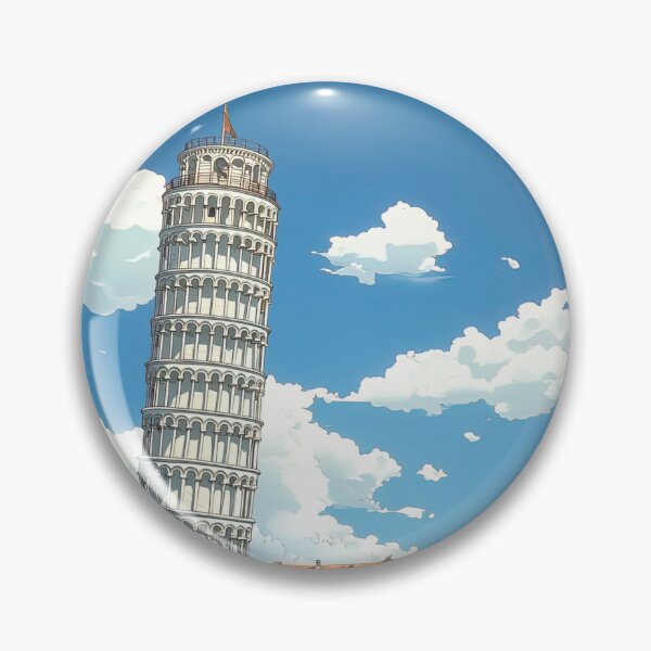 Item preview, Pisa Tower | Anime style designed and sold by ComicsFactory.