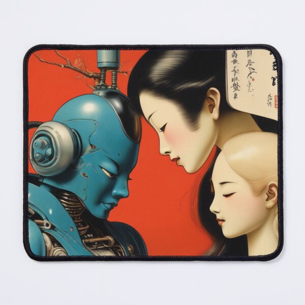 Item preview, Robot Shunga Hybrid Imitation Japanese Erotica #120 designed and sold by NickWhittleArt.