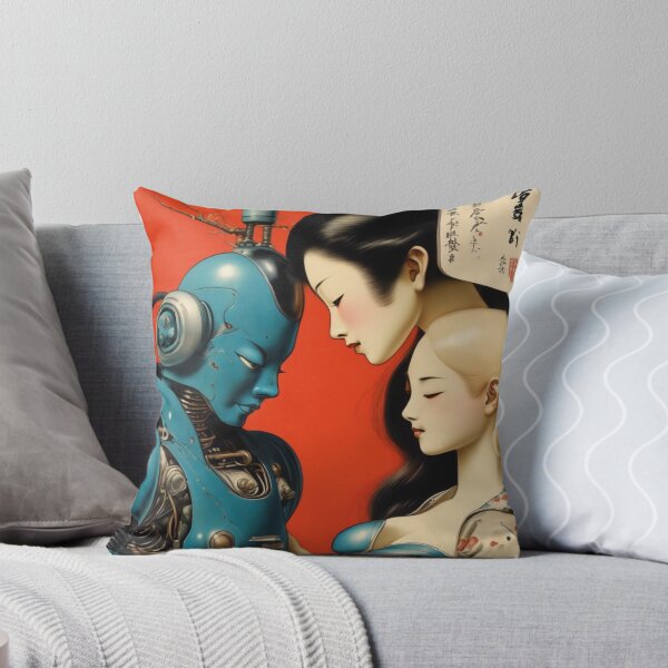 Item preview, Robot Shunga Hybrid Imitation Japanese Erotica #120 designed and sold by NickWhittleArt.