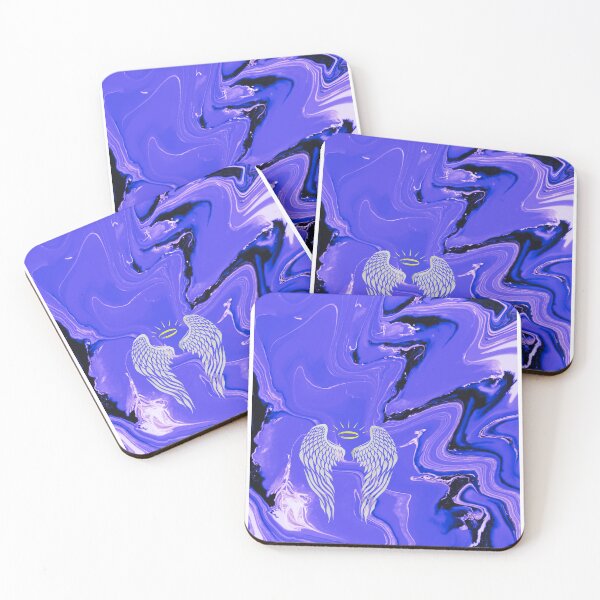 Item preview, Angel + Halo - Flow Art / Pour Painting - jdp-14-0008 designed and sold by ANomadDesigns.