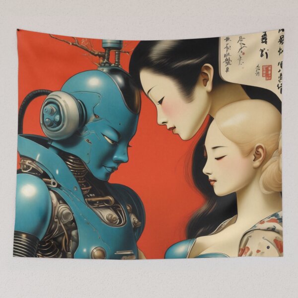 Artikelvorschau, Roboter Shunga Hybrid Imitation Japanische Erotik #120 entworfen und verkauft von NickWhittleArt.