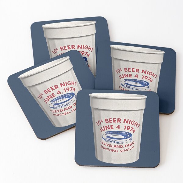 Item preview, Municipal Stadium 10 Cent Beer Night Cup Cleveland Baseball designed and sold by ourkid.