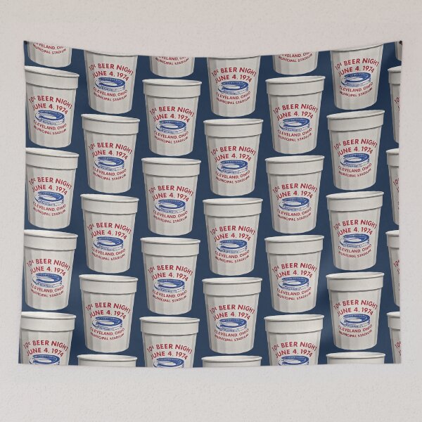 Item preview, Municipal Stadium 10 Cent Beer Night Cup Cleveland Baseball designed and sold by ourkid.