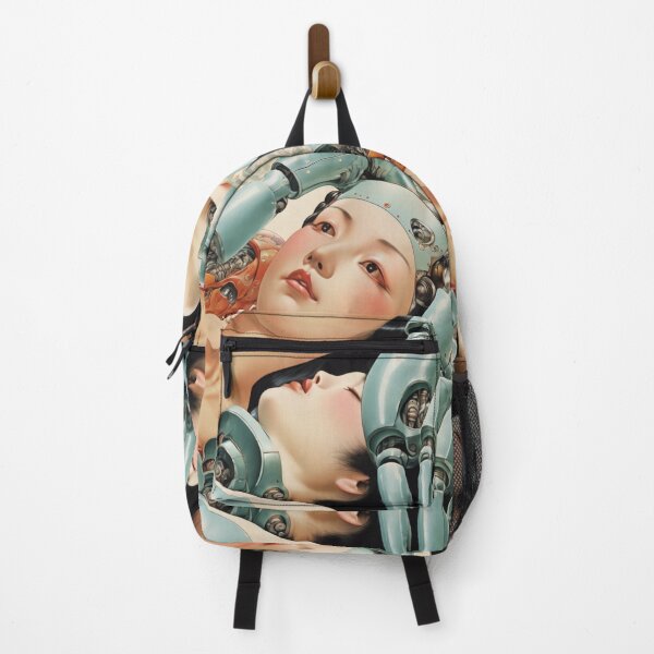 Item preview, Robot Shunga Erotic Art Hybrid Imitation | #121 designed and sold by NickWhittleArt.