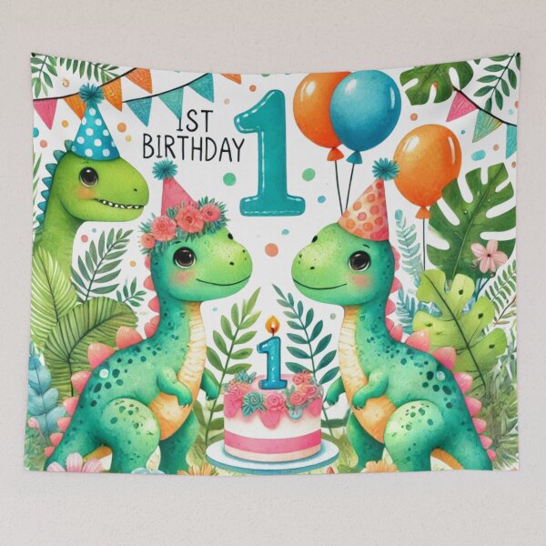 Item preview, 1st Birthday Dinosaur Dino designed and sold by Monika Howarth.