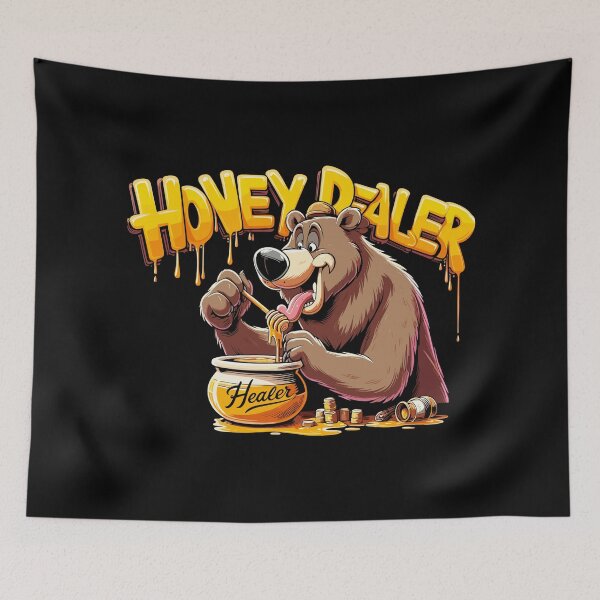 Item preview, Honey Dealer Beekeeper Bear Gift designed and sold by Pineapple-Tree.