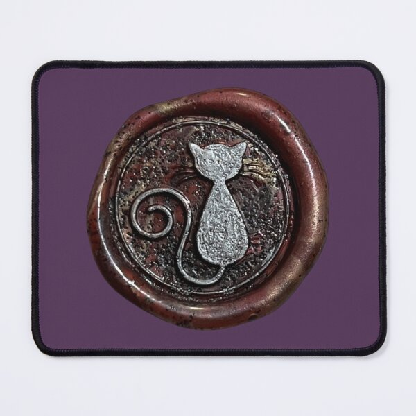 Item preview, Wax Seal - Cat, red/silver designed and sold by Elinda96.