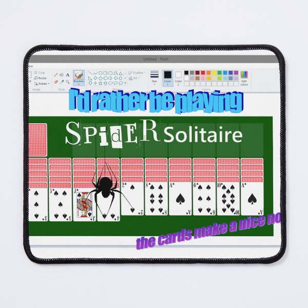 Item preview, I'd rather be playing Spider Solitaire! designed and sold by Lee Buono.