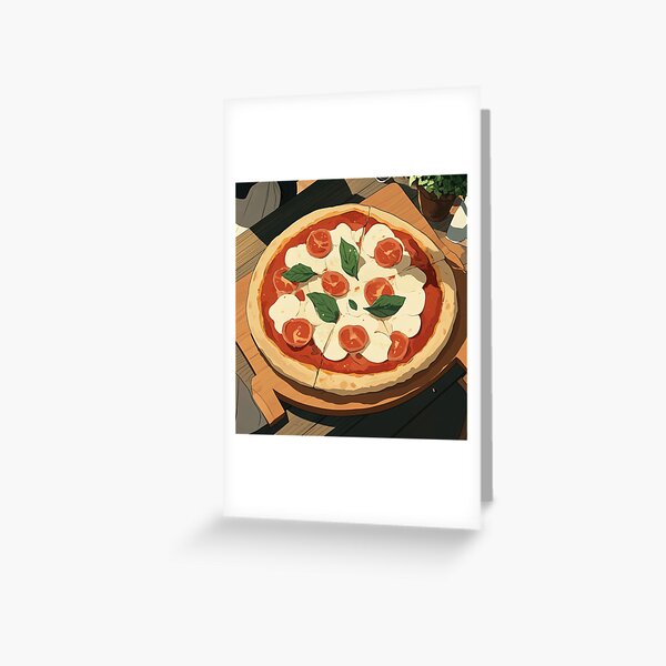 Item preview, Pizza | Anime style designed and sold by ComicsFactory.