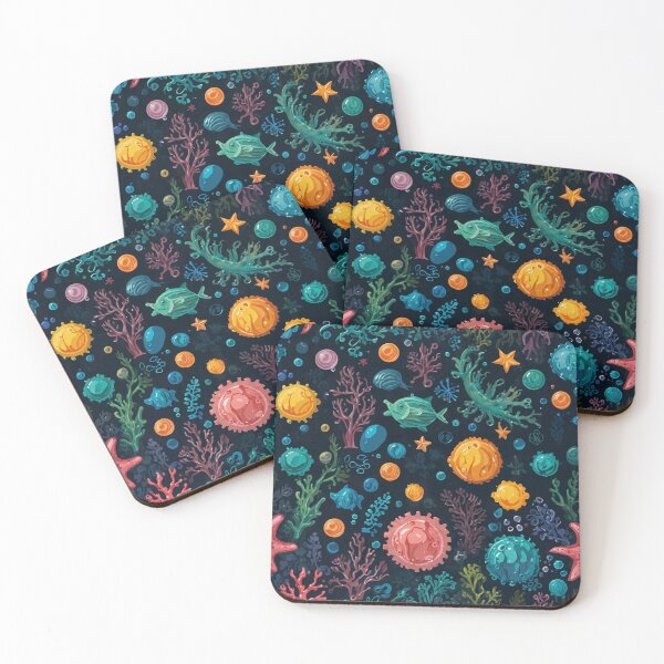 Item preview, Under the Sea Bubbles Pattern designed and sold by Artnest4835.