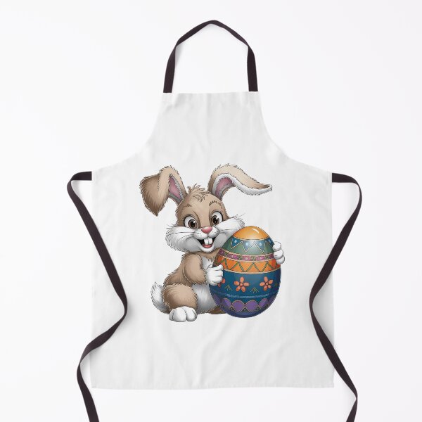Item preview, Cute Easter Bunny with Egg designed and sold by Don't Crack Art.