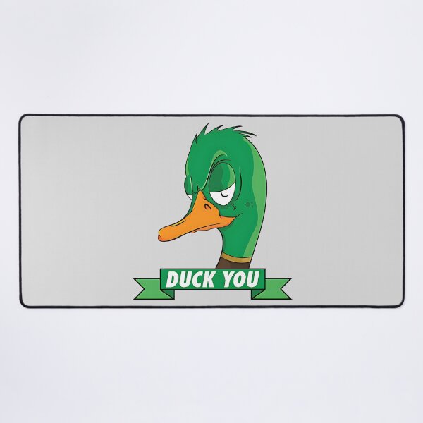 Item preview, Angry Duck Saying Duck You – Funny Sarcastic Duck Meme Art designed and sold by Creative Spark.