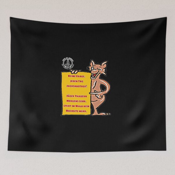 Item preview, Hunting Sabotage Animal Liberation Front designed and sold by VEGANIMAL Shop.