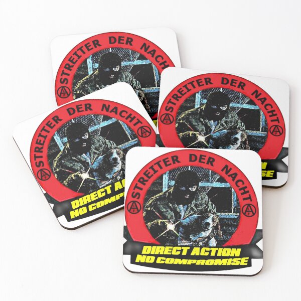 Item preview, ALF Animal Liberation Front Fighters of the Night designed and sold by VEGANIMAL Shop.