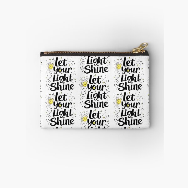 Item preview, Let Your Light Shine - Inspirational Christian Typography Design designed and sold by Redblackman.