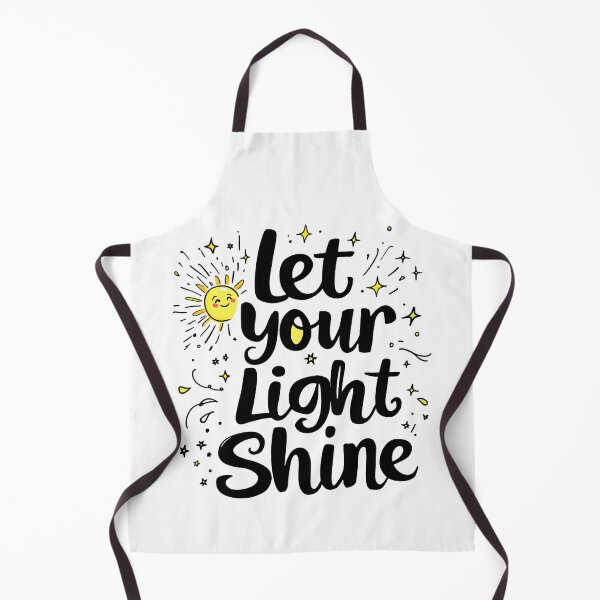 Item preview, Let Your Light Shine - Inspirational Christian Typography Design designed and sold by Redblackman.