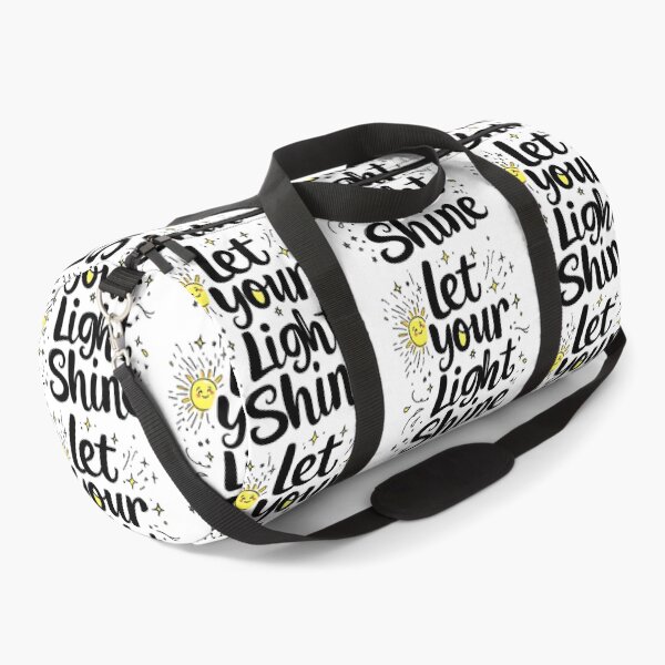 Item preview, Let Your Light Shine - Inspirational Christian Typography Design designed and sold by Redblackman.