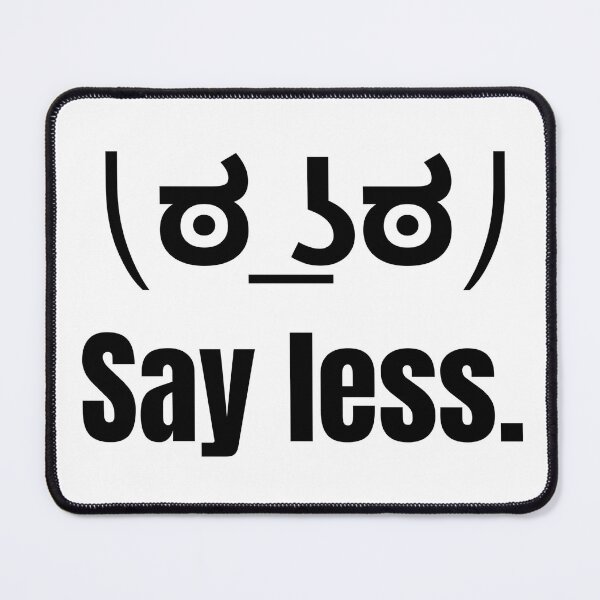 Item preview, Say Less Lenny Face - Black Design designed and sold by BeWilDesigns.