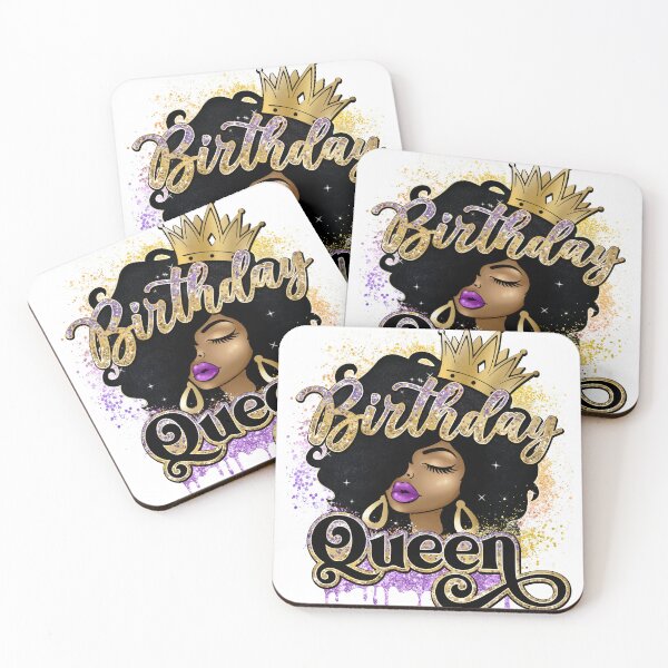 Item preview, Birthday Queen, Afro Queen Birthday, Birthday Diva, It's My Birthday, Afro Woman Gift, Birthday Celebration designed and sold by NobelT.