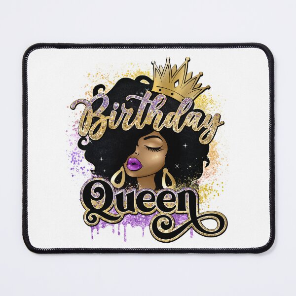 Item preview, Birthday Queen, Afro Queen Birthday, Birthday Diva, It's My Birthday, Afro Woman Gift, Birthday Celebration designed and sold by NobelT.