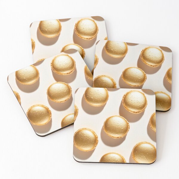 Item preview, Golden Macarons – Luxury Dessert designed and sold by Artistillery.