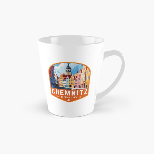 Item preview, Chemnitz in Saxony Germany Retro Travel Art Emblem designed and sold by MaateoDesign.