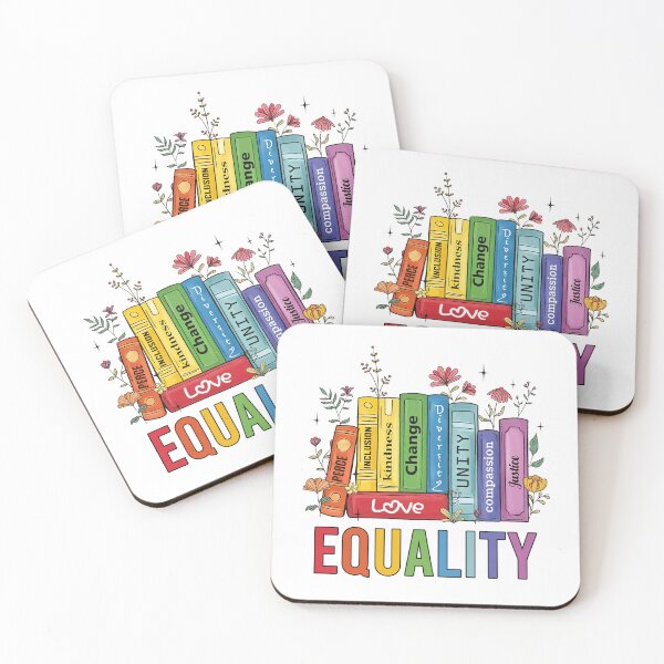 Item preview, Equality Books & Flowers designed and sold by kjanedesigns.