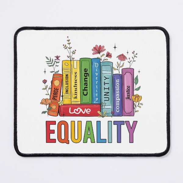 Item preview, Equality Books & Flowers designed and sold by kjanedesigns.