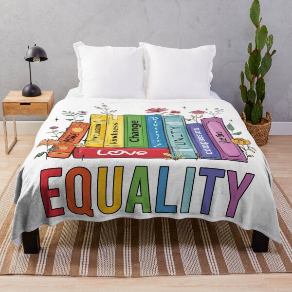 Item preview, Equality Books & Flowers designed and sold by kjanedesigns.