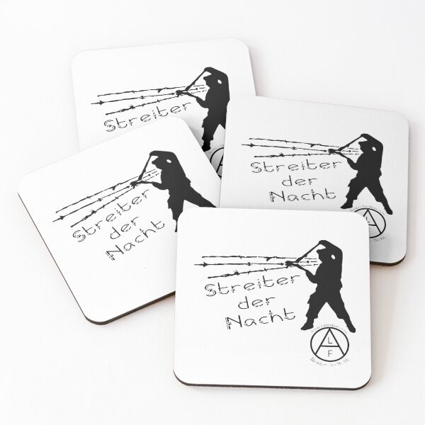 Artikelvorschau, ALF Streiter der Nacht Tierbefreiung Animal Liberation Front  entworfen und verkauft von VEGANIMAL Shop.