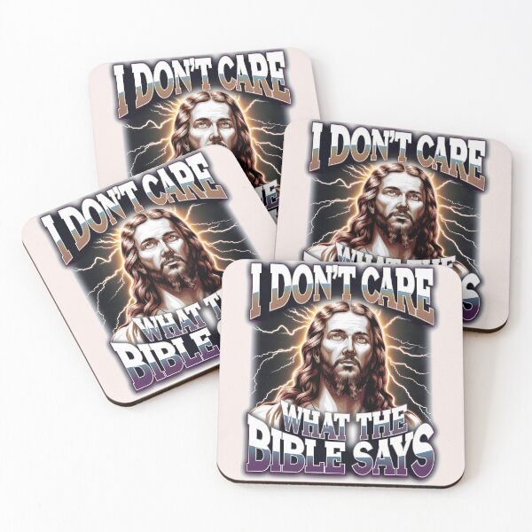 Item preview, I Don't Care What the Bible Says – Bootleg Rebellion Edition designed and sold by  KnitLuv.