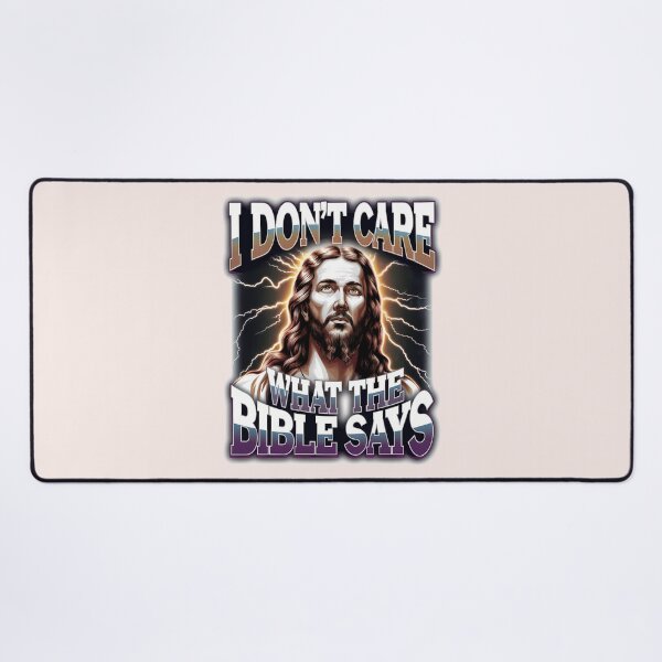 Item preview, I Don't Care What the Bible Says – Bootleg Rebellion Edition designed and sold by KnitLuv.