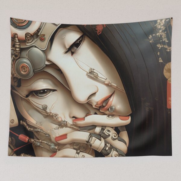 Artikelvorschau, Roboter Shunga Hybrid Imitation Japanische Erotik #127 entworfen und verkauft von NickWhittleArt.