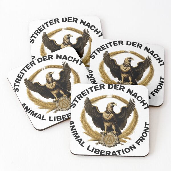 Item preview, ALF Animal Liberation Front Fighters of the Night designed and sold by VEGANIMAL Shop.