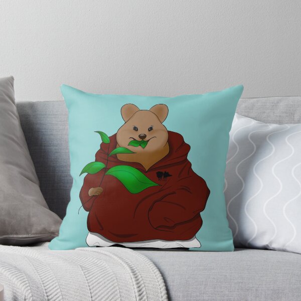 Item preview, Om-Nom-Nom Quokka with hoodie designed and sold by Bella-Illust.