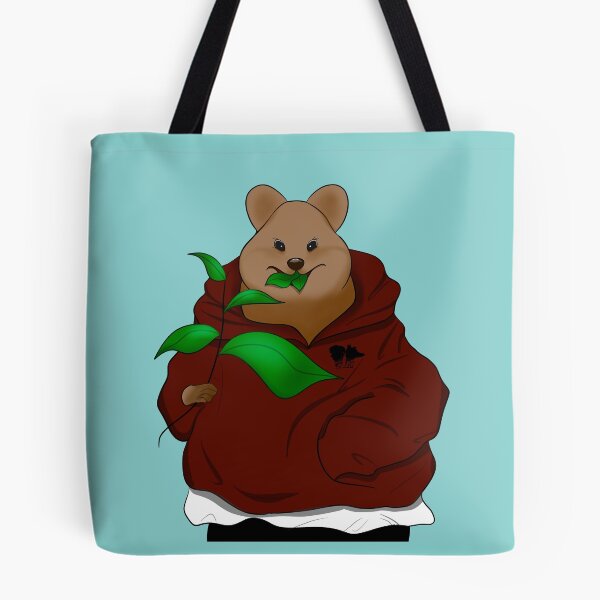 Item preview, Om-Nom-Nom Quokka with hoodie designed and sold by Bella-Illust.