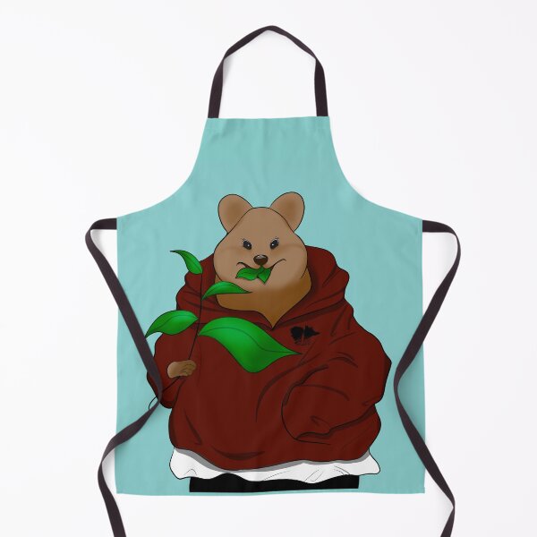 Item preview, Om-Nom-Nom Quokka with hoodie designed and sold by Bella-Illust.