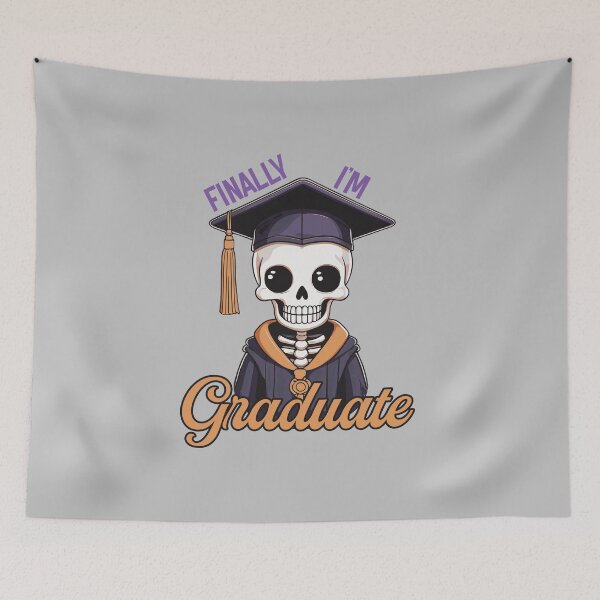Item preview, Finally I'm Graduate designed and sold by TeeLabDesign.