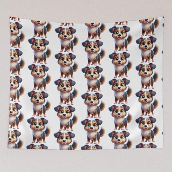 Item preview, Adorable Australian Shepherd designed and sold by Sillytoe.