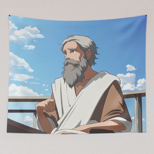 Item preview, Plato | Anime style designed and sold by ComicsFactory.