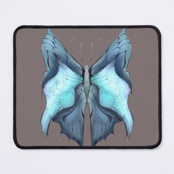Artikel-Vorschau von Ätherischer blauer Schmetterling | Fantasy-Geflügelte Kunst, designt und verkauft von Kat-Whiskers.