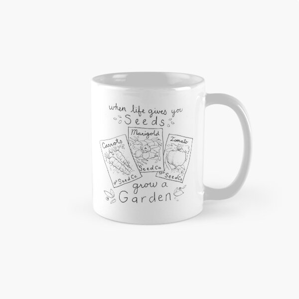Artikelvorschau, Wenn das Leben dir Samen gibt entworfen und verkauft von Inkwell Inspirations.