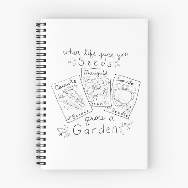 Artikelvorschau, Wenn das Leben dir Samen gibt entworfen und verkauft von Inkwell Inspirations.