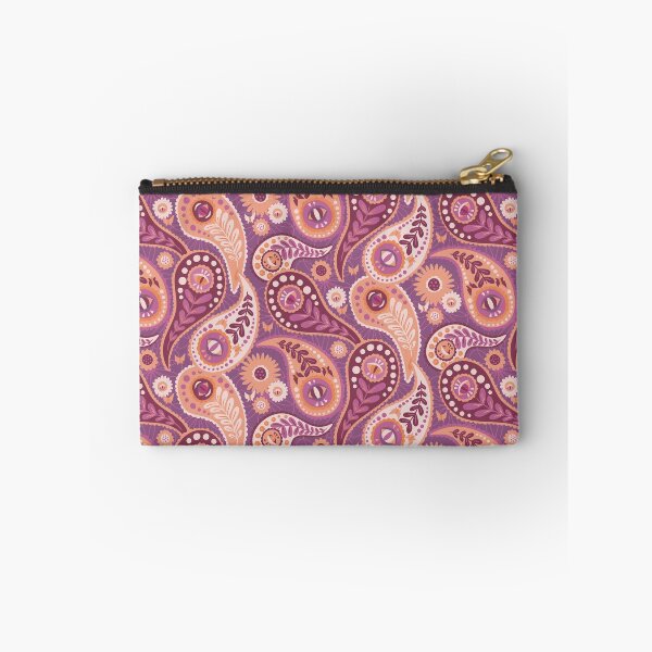 Item preview, Purple Paisley Eyes designed and sold by latheandquill.